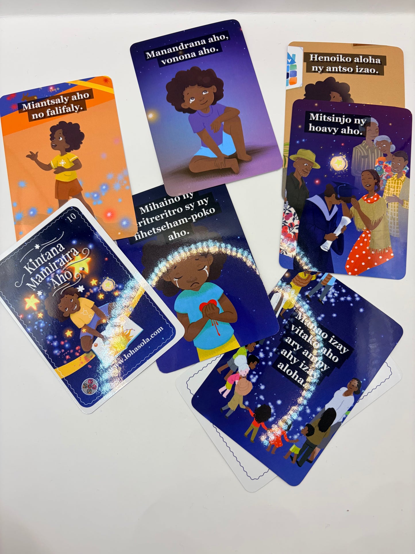 Kintana Mamiratra – Malagasy Affirmation Cards (Set of 40)
