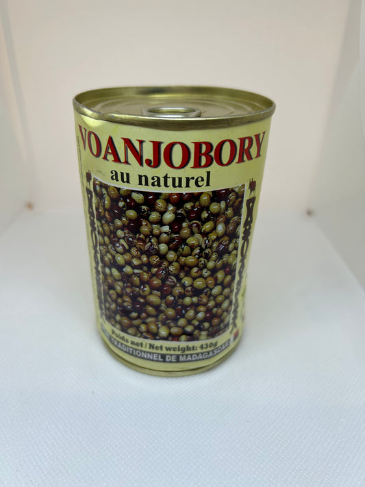 Canned voanjobory 250g