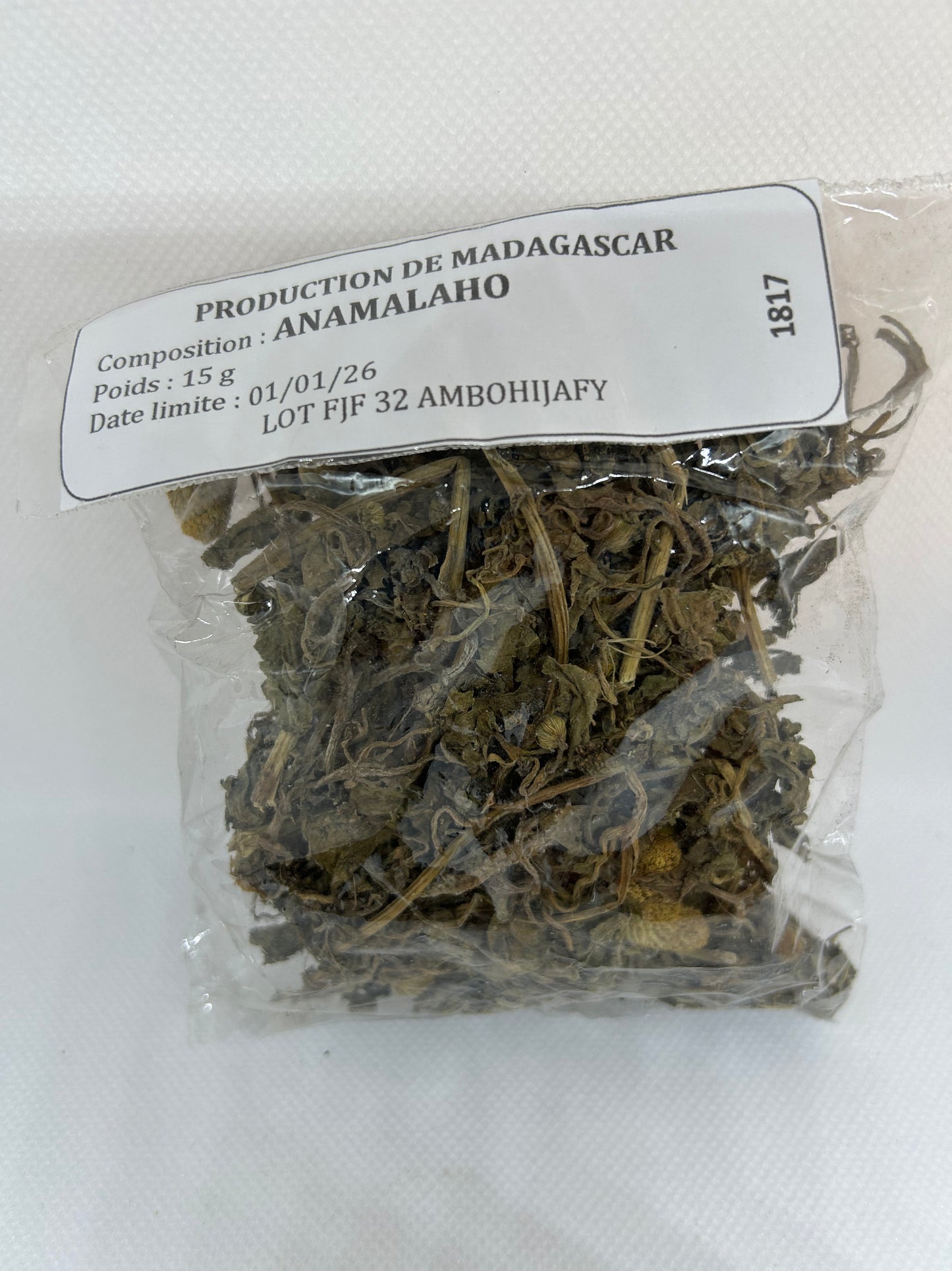 Dried anamalaho 15g