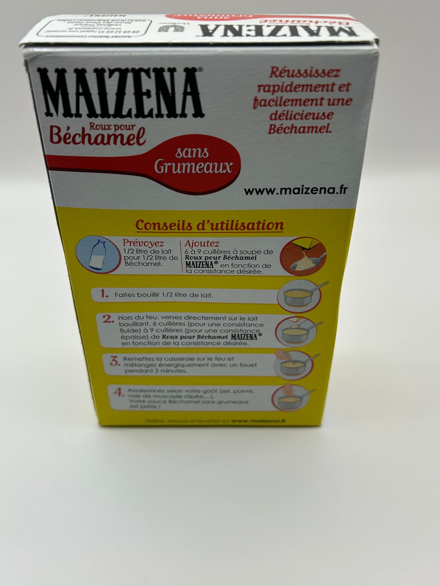 Maizena for bechamel sauce