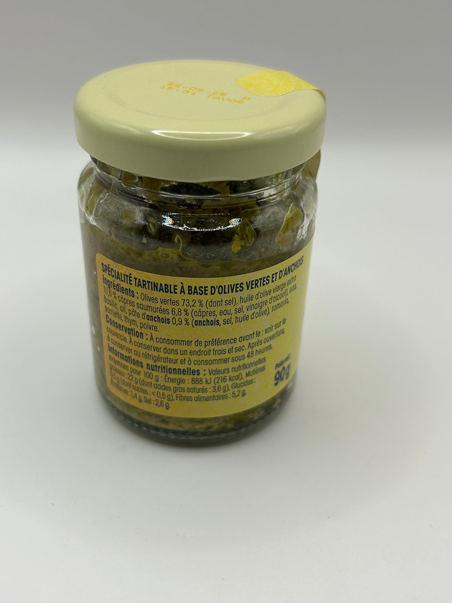 Green olives and anchovies Tapenade