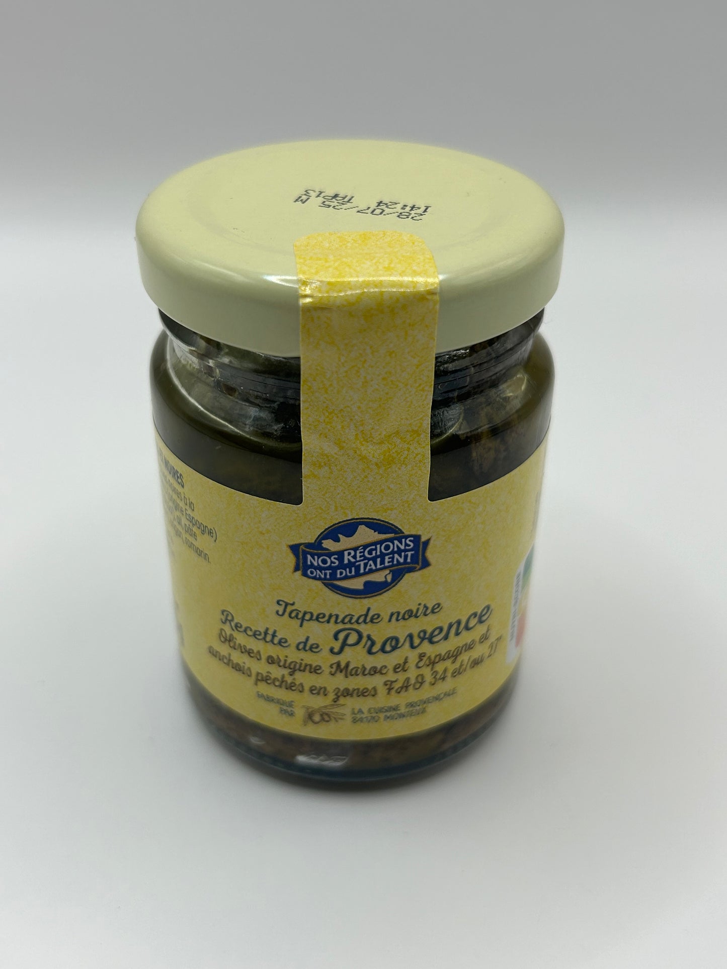 Black olives and anchovies tapenade