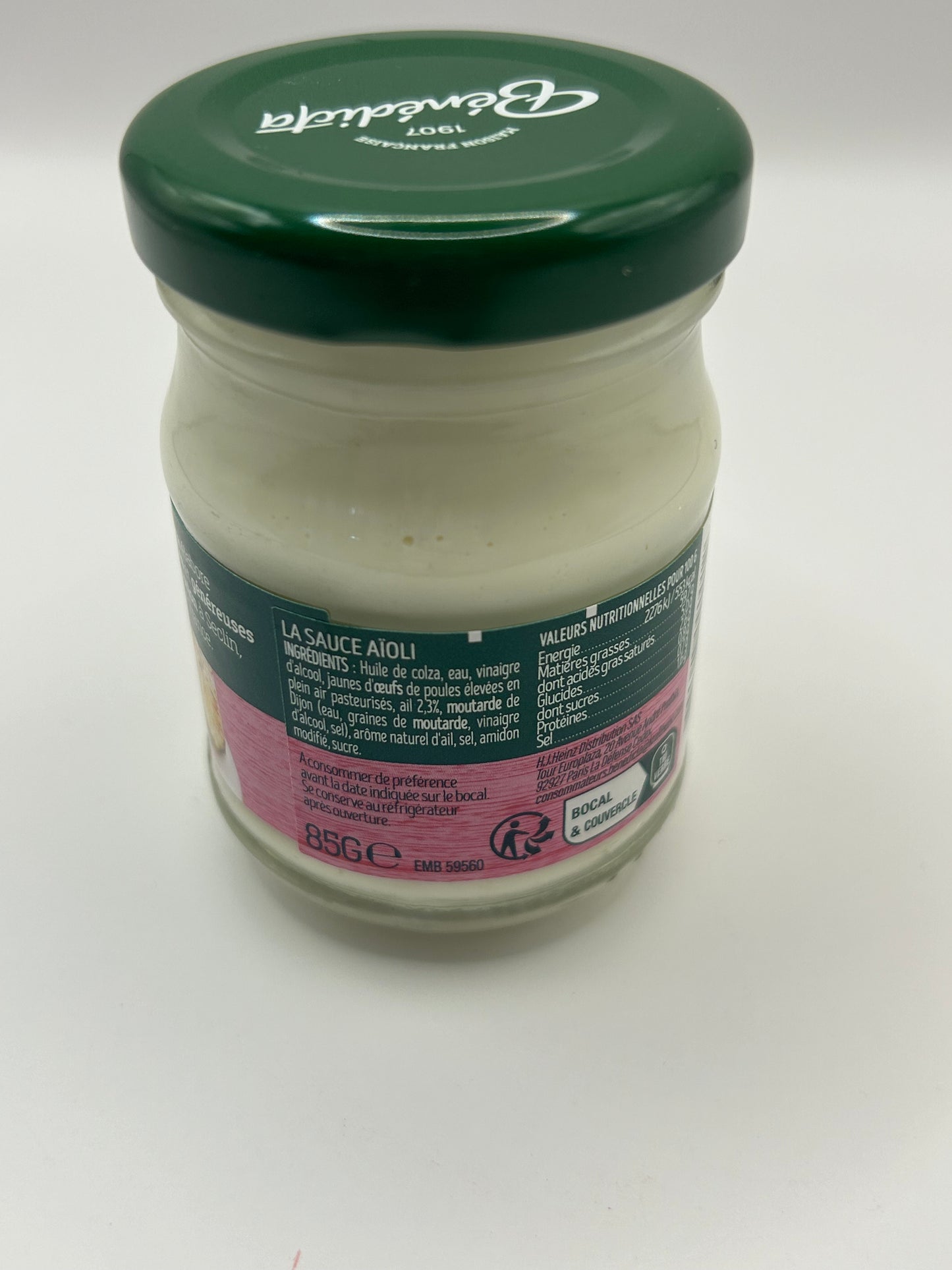 Small Benedicta Aioli sauce