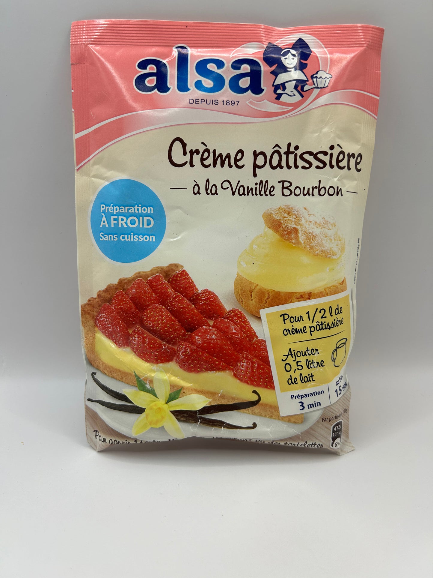 Crème pâtissière mix