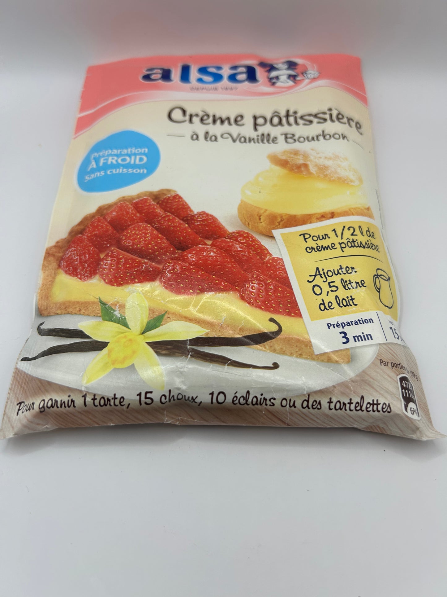 Crème pâtissière mix