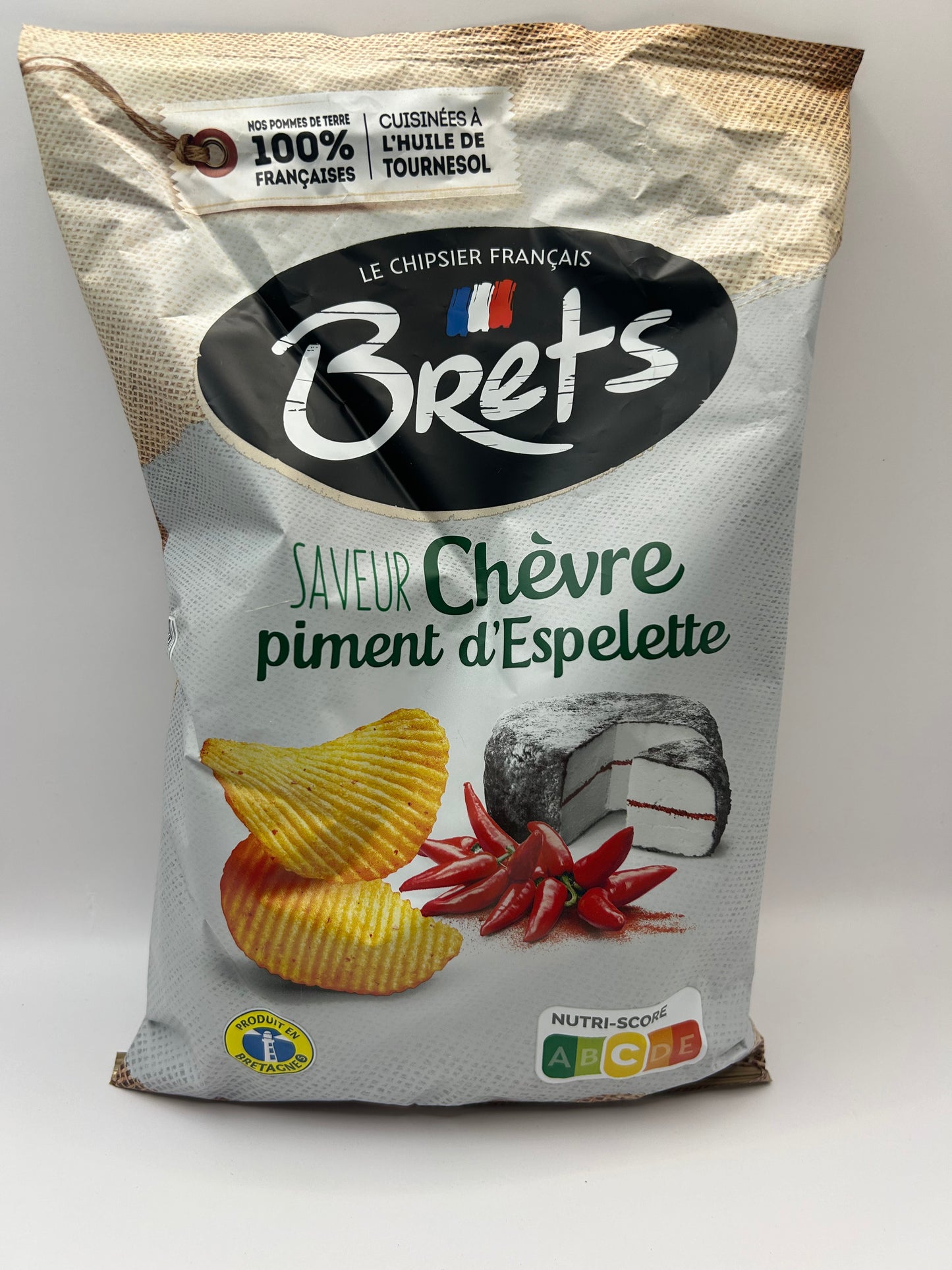 Brets Chips Chèvre Piment D'Espelette